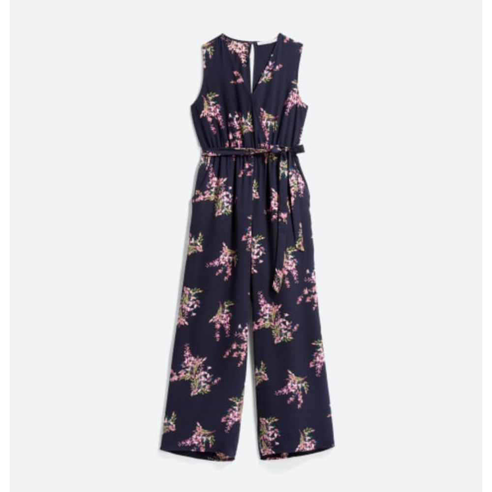 Collective Concepts Floral Maxi Jumpsuit